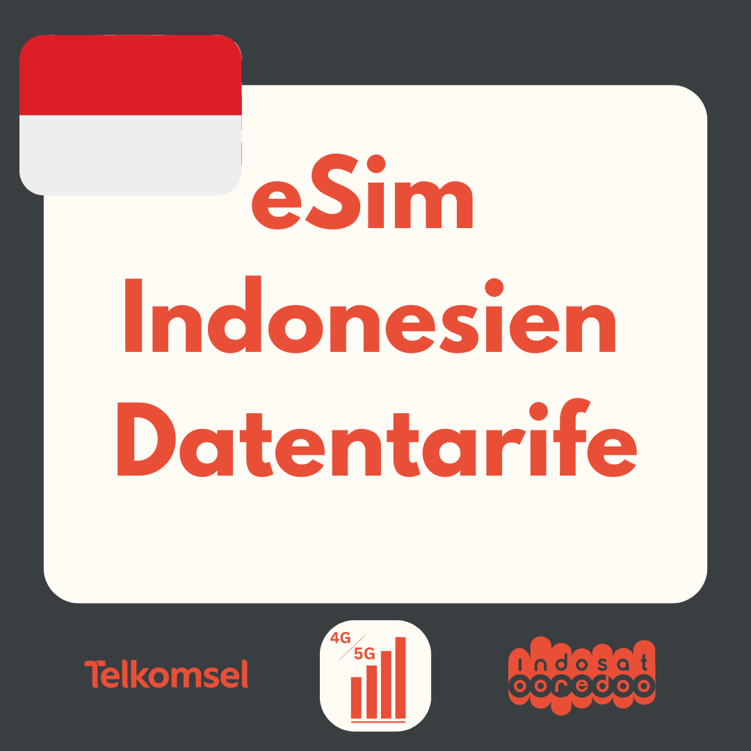 Indonesien-Esim-Datenpakete