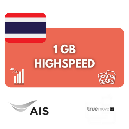 1 Gigabyte Datenvolumen Thailand (7 Tage)