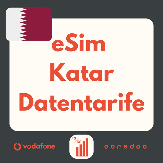 Katar eSIM: LTE | 4G | 5G Datenpakete