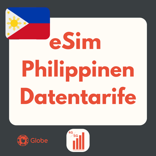 Philippinen eSIM: LTE | 4G | 5G Datenpakete